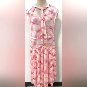 COACH 1941 WOMEN'S PRINTED SLEEVELESS UPTOWN DRESS Size 4 NWOT